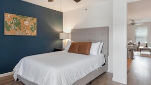 1 Schlafzimmer, Schreibtisch, Bügeleisen/Bügelbrett, WLAN