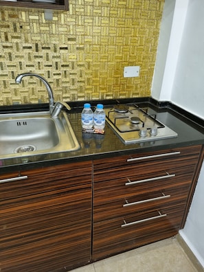 Apartment, 1 Bedroom, Accessible, Smoking | Private kitchen