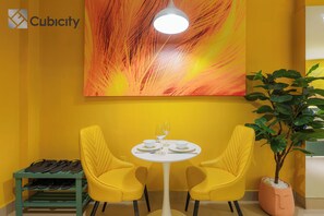 Standard Twin Room, City View | In-room safe, desk, laptop workspace, blackout drapes