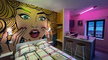 1 chambre, Wi-Fi gratuit, draps fournis