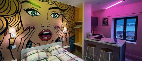 1 soverom, wi-fi (inkludert) og sengetøy