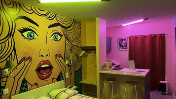 1 chambre, Wi-Fi gratuit, draps fournis