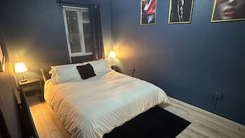 3 soverom, skrivebord, wi-fi (inkludert) og sengetøy