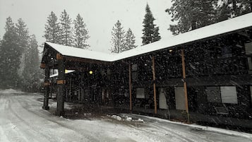 Fassade der Unterkunft