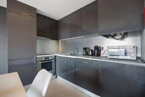 Microwave, oven, stovetop, dishwasher - Luxurious Penthouse Duplex (Portimão)