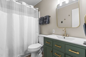 Towels, soap, toilet paper