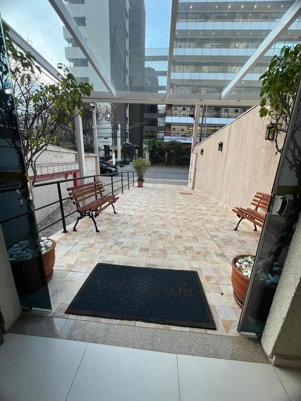Front of property - evening/night