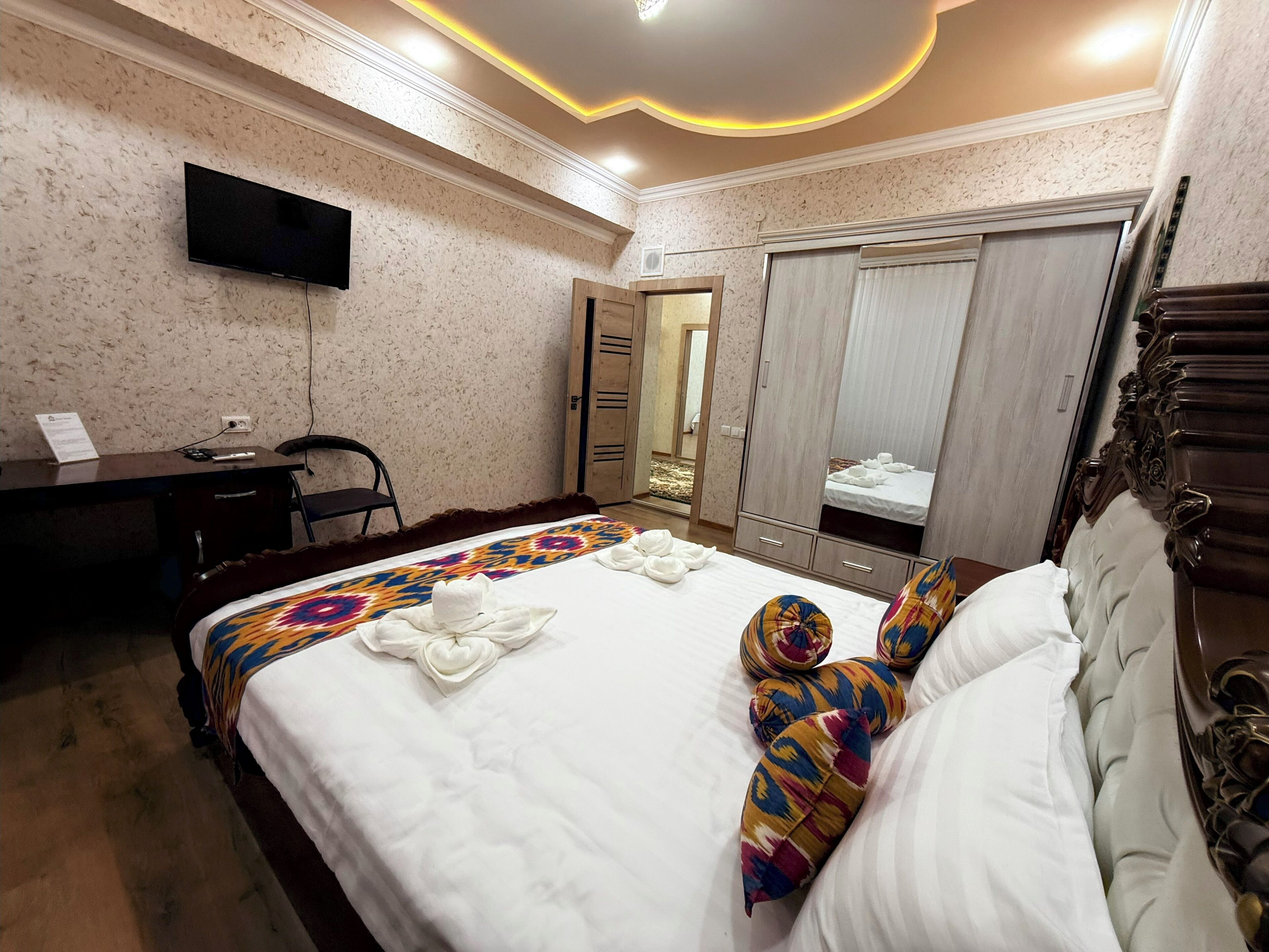 2 habitaciones, internet y ropa de cama 