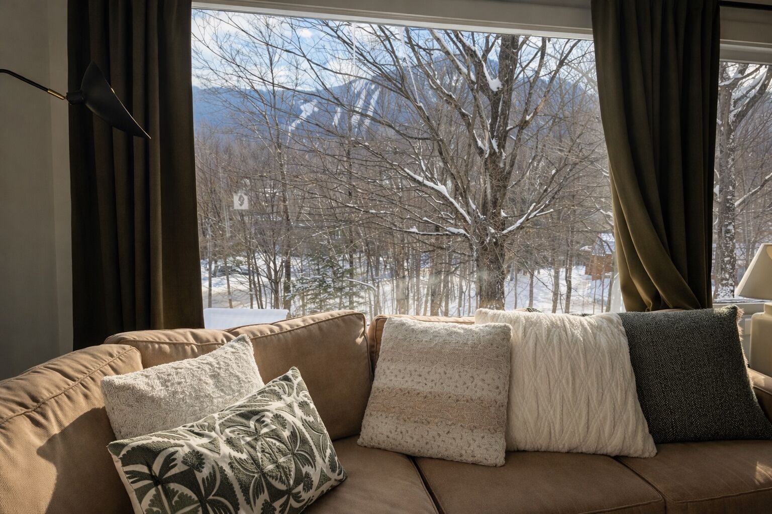 TV connectée, cheminée