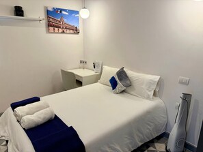 Iron/ironing board, free WiFi, bed sheets