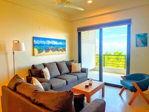 Villa - 2 sovrum - havsutsikt - vid havet | Vardagsrum