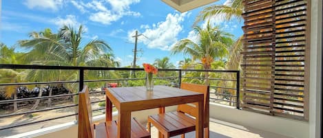 Studio, 1 Queen Bed, Sea View, Oceanfront | Terrace/patio