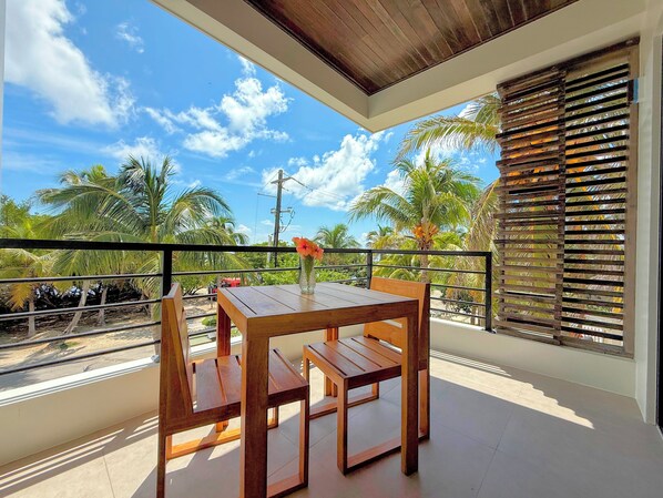 Studio, 1 Queen Bed, Sea View, Oceanfront | Terrace/patio