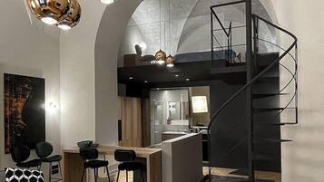 Deluxe-Apartment | Wohnbereich