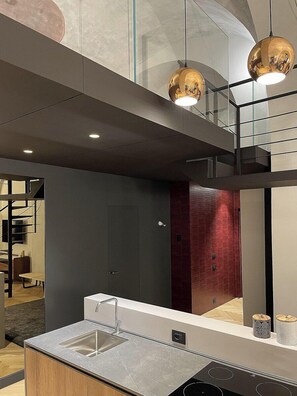 Deluxe Apartment | Private kitchen | Espresso maker, coffee/tea maker - Le Dimore del Toscano (Catania)