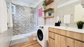 Apartamento, 1 quarto, para fumantes, sacada | Lavanderia