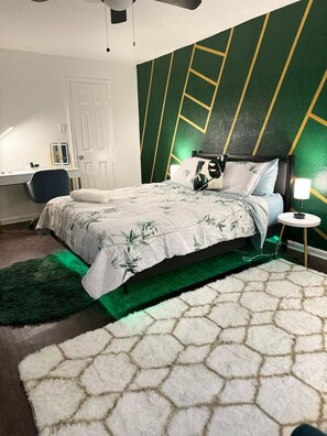 1 Schlafzimmer, Schreibtisch, Bügeleisen/Bügelbrett, WLAN