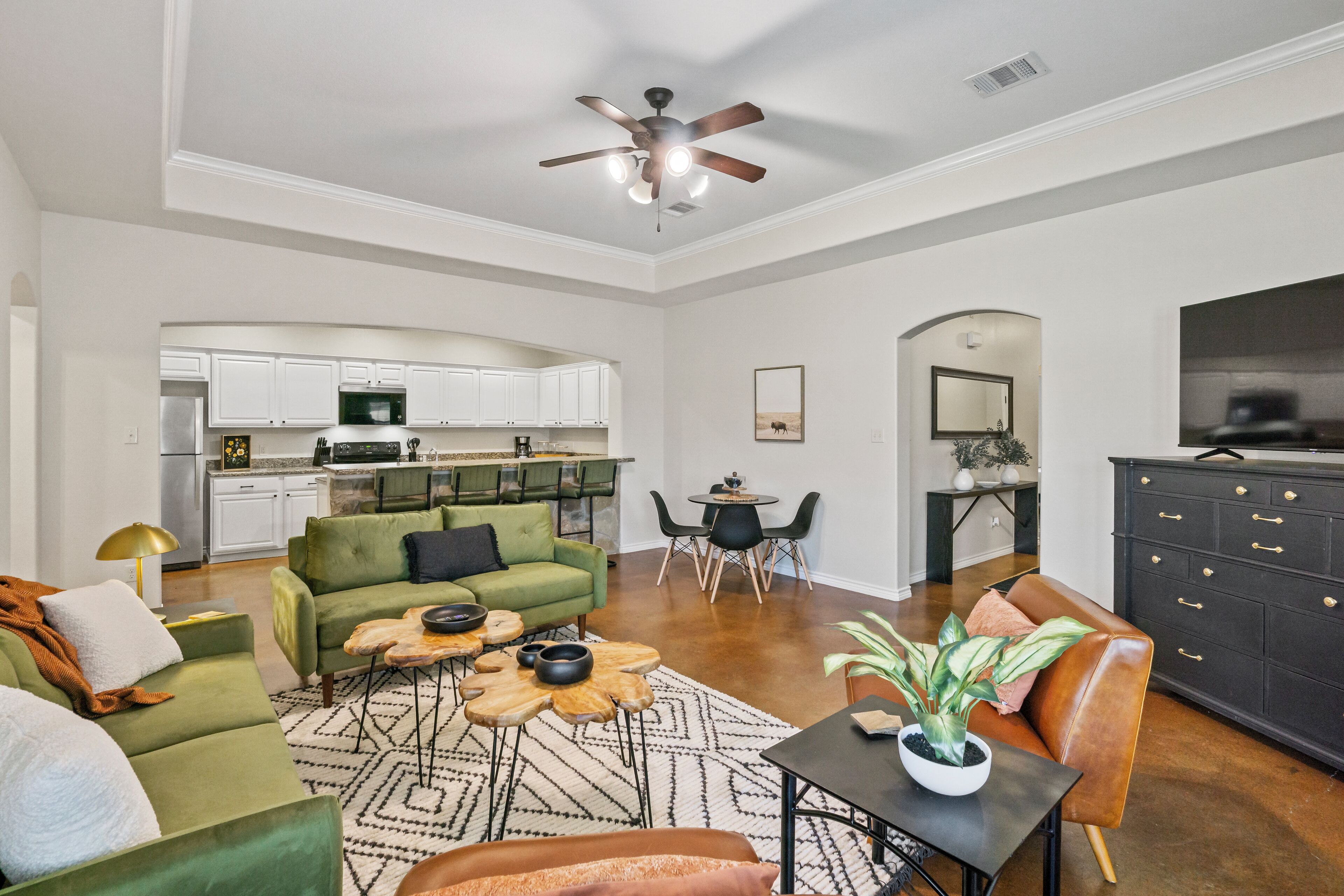 Área de sala de estar