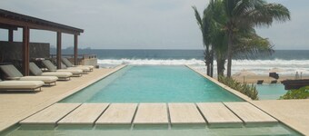 Minimalist elegance by the beach