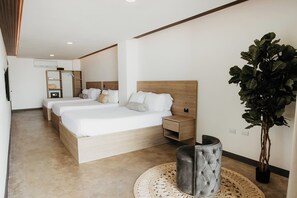 Standard Triple Room, Balcony, Sea View | Down comforters, free WiFi, bed sheets
