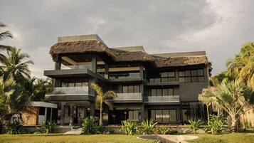 Fassade der Unterkunft