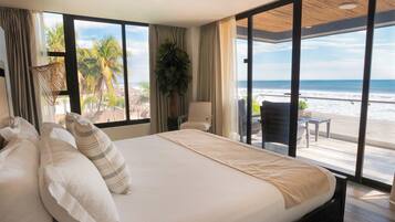 Suite, 1 trĂšs grand lit, balcon, vue mer | Wi-Fi gratuit