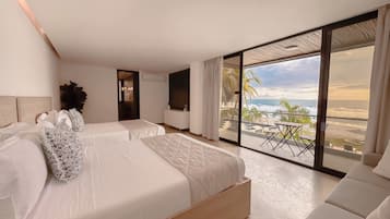 Quarto casal standard, sacada, vista para o mar | Wi-Fi de cortesia