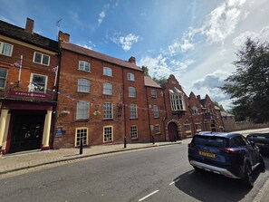 Voorkant van accommodatie