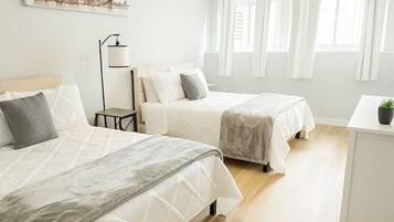 Desk, iron/ironing board, travel crib, WiFi