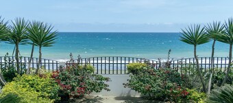 Beachfront 2-BR with Double Balconies in Santa Marianita