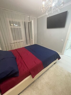 3 bedrooms, iron/ironing board, WiFi, bed sheets - Modern Apartament Centru Rîșcani (Chișinău)