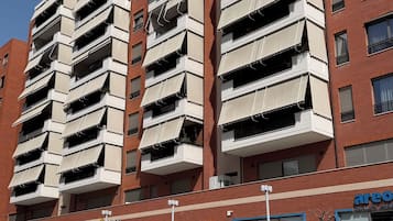 Overnatningsstedets facade