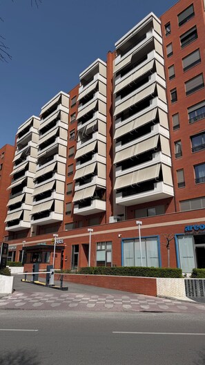 Façade de l’hébergement