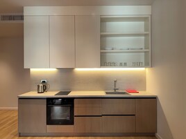 Fjölskylduíbúð | Einkaeldhús