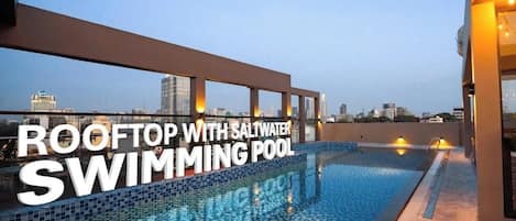 Rooftop pool