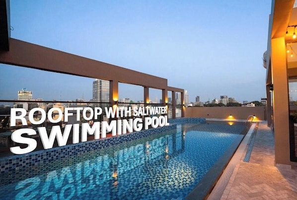 Rooftop pool