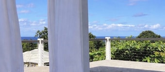 Purevibe 2 BR/2 BA, Ocean View Villa, Private Rooftop, Near Port Antonio
