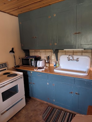 Microwave, oven, stovetop