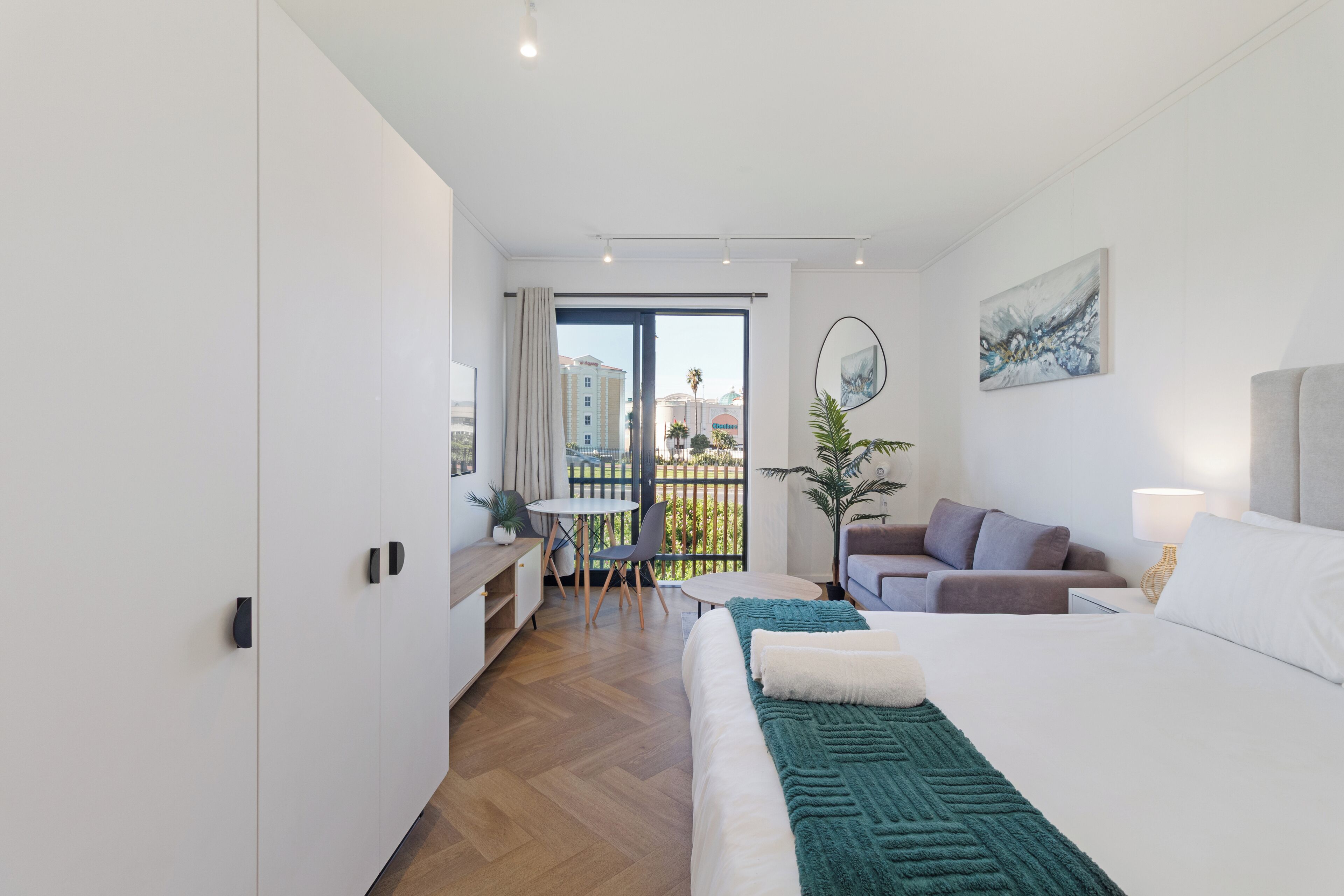 1 makuuhuone, tallelokero huoneessa, silitysrauta/-lauta, Wi-Fi