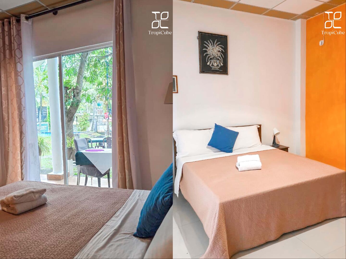 Habitación doble | Cortinas opacas, sistema de insonorización, wifi gratis