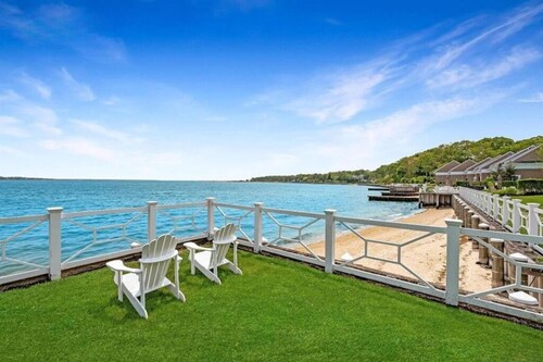 Heart of the Hamptons, Waterfront with Pool!  1 Bed/1 Bath Townhome