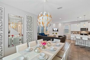 Dining - Last Minute Disney! Private Pool, Hot Tub, Game Room & Themed Bedrooms. Book Now! #97459 (Orlando)