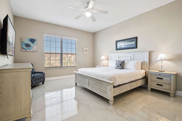 3 bedrooms, iron/ironing board, WiFi, bed sheets