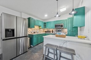 Microwave, oven, stovetop