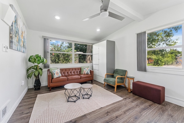 Living Room with Smart TV