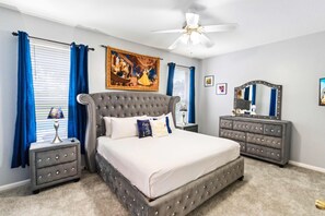 5 bedrooms, iron/ironing board, WiFi, bed sheets - Last Minute Disney! Private Pool, Game Room & Themed Bedrooms. Book Now! #94001 (Orlando)