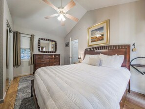 Blackout drapes, iron/ironing board, free WiFi