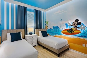 2 slaapkamers, een strijkplank/strijkijzer, wifi, beddengoed