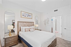 2 habitaciones, tabla de planchar con plancha, wifi y ropa de cama