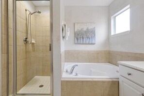 Hair dryer, towels